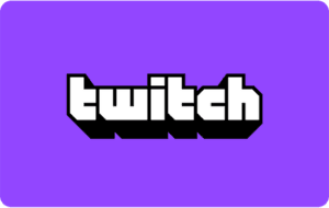 Twitch Gift Card - Redeem for Twitch Bits and Subscriptions